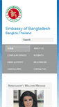 Mobile Screenshot of bdembassybangkok.org